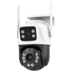 QX101 6MP WiFi Dual Camera Supports Two-way Voice Intercom & Infrared Night Vision