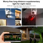 QX101 6MP WiFi Dual Camera Supports Two-way Voice Intercom & Infrared Night Vision - Image 16