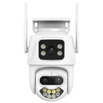 QX102 3MP WiFi Triple Camera Supports Two-way Voice Intercom & Infrared Night Vision - Image 2
