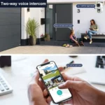 QX102 3MP WiFi Triple Camera Supports Two-way Voice Intercom & Infrared Night Vision - Image 16