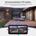 QX102 3MP WiFi Triple Camera Supports Two-way Voice Intercom & Infrared Night Vision - Image 18