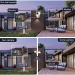 QX102 3MP WiFi Triple Camera Supports Two-way Voice Intercom & Infrared Night Vision - Image 7