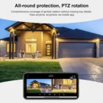 QX104 3MP WiFi Triple Camera Supports Human Face Recognition & AI Alarm - Image 18