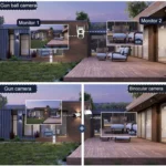 QX104 3MP WiFi Triple Camera Supports Human Face Recognition & AI Alarm - Image 7