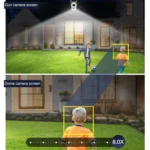 QX104 3MP WiFi Triple Camera Supports Human Face Recognition & AI Alarm - Image 10