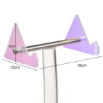 Acrylic Colorful Keyboard Storage Display Stand - Image 2