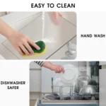 Transparent Acrylic Rectangular Cutting Board with Anti-Slip Mat, Size: 40x30x0.3cm - Image 3