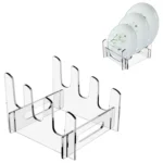 Acrylic Removable Plate Storage Rack Multi-layer Dish Drainer