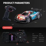 Q170 Colorful Lights Racing Four-wheel Drive Remote Control Car - Image 7