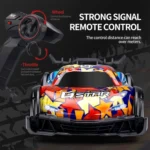 Q170 Colorful Lights Racing Four-wheel Drive Remote Control Car - Image 9