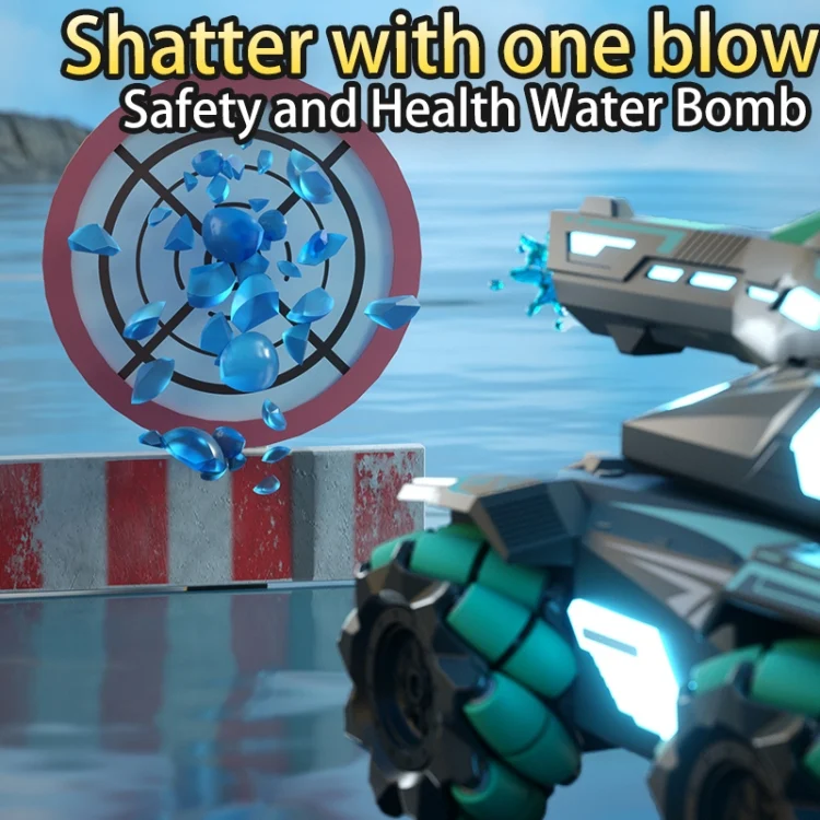 EDA006173101A_2.webp Q171 2.4G Stunt Water Bomb Battle Armor Model Remote Control Car - Image 3