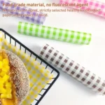 100sheets / Pack Square Baking Greaseproof Paper Burger Sandwich Liner Paper, size: 22x22cm - Image 3