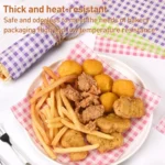100sheets / Pack Square Baking Greaseproof Paper Burger Sandwich Liner Paper, size: 22x22cm - Image 6