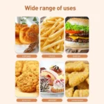 100sheets / Pack Square Baking Greaseproof Paper Burger Sandwich Liner Paper, size: 22x22cm - Image 8