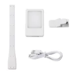 LED Reading Light Clip Book USB Charging Mini Bedside Learning Lamp