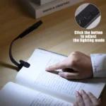 LED Reading Light Clip Book USB Charging Mini Bedside Learning Lamp - Image 6