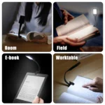 LED Reading Light Clip Book USB Charging Mini Bedside Learning Lamp - Image 7