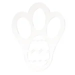 Acrylic Easter Bunny Footprint Template