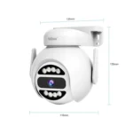 SriHome SH047 4MP IP66 Waterproof Motion Detection Night Vision WiFi HD Camera - Image 2