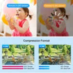 SriHome SH047 4MP IP66 Waterproof Motion Detection Night Vision WiFi HD Camera - Image 4