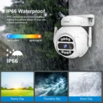 SriHome SH047 4MP IP66 Waterproof Motion Detection Night Vision WiFi HD Camera - Image 9