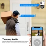 SriHome SH048 2MP + 2MP Humanoid Tracking Smart Night Vision Dual Lens IP Camera - Image 8