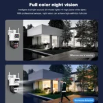 SriHome SH048 2MP + 2MP Humanoid Tracking Smart Night Vision Dual Lens IP Camera - Image 9