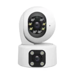 SriHome SH049 2MP + 2MP Humanoid Tracking Smart Night Vision Dual Lens HD IP Camera