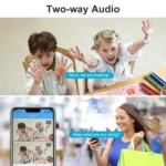 SriHome SH049 2MP + 2MP Humanoid Tracking Smart Night Vision Dual Lens HD IP Camera - Image 6