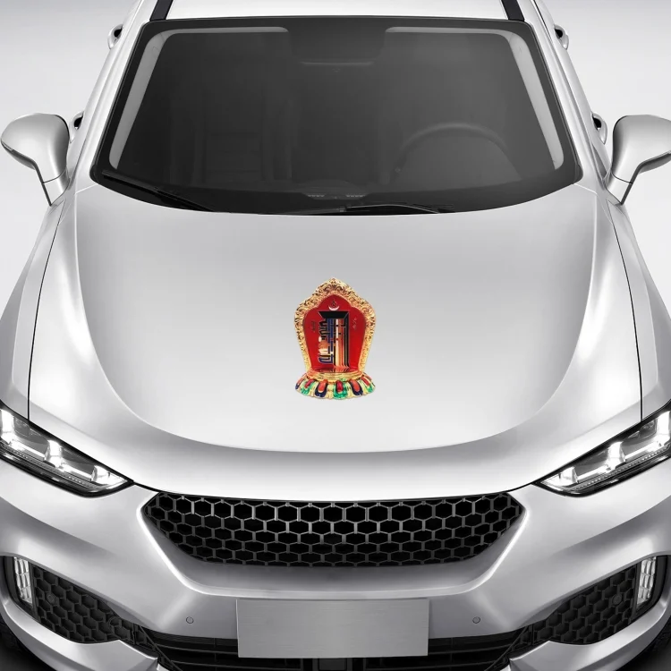 Tibetan Bagua Diagram Car PVC Self-adhesive Personalized Stickers