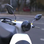 Motorcycle / Electromobile Modified Diamond-shaped Burnt Titanium Plating Rearview Mirror - Image 6