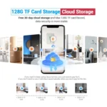 ESCAM QF104 One Click Video Call 3MP Indoor Humanoid Detection Audible Alarm Color Night Version Smart WiFi Camera - Image 11