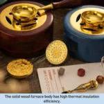 AS303 European Style Fire Paint Seal Stamp Furnace DIY Handbook Sealing Tool - Image 2