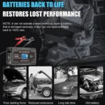 FOXSUR 8A 12V 24V Car / Motorcycle Smart Battery Charger - Image 4