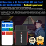 KONNWEI K DIAG Car OBDII Full System Diagnostic Scanner - Image 7