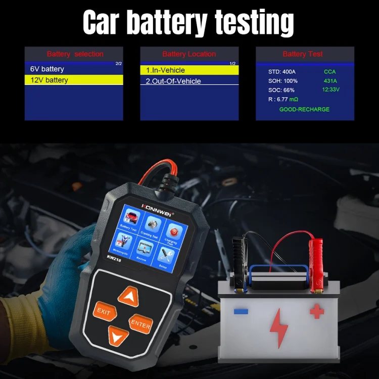 EDA006360801A_10.webp KONNWEI KW218 2.4 inch Color Screen Car Battery Tester - Image 11