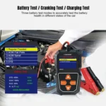 KONNWEI KW218 2.4 inch Color Screen Car Battery Tester - Image 5