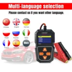 KONNWEI KW218 2.4 inch Color Screen Car Battery Tester - Image 7