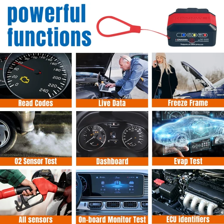 EDA0063617_B4.webp KONNWEI KW905 Bluetooth 5.0 Car OBD2 Scanner Support Android & iOS - Image 5