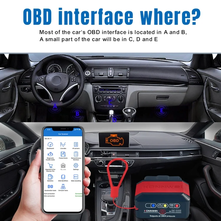 EDA0063617_B6.webp KONNWEI KW905 Bluetooth 5.0 Car OBD2 Scanner Support Android & iOS - Image 7