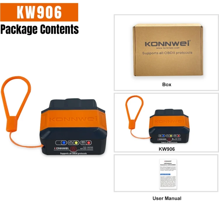 EDA0063618_B8.webp KONNWEI KW906 Bluetooth 5.0 Car OBD2 Scanner Support Android & iOS - Image 9