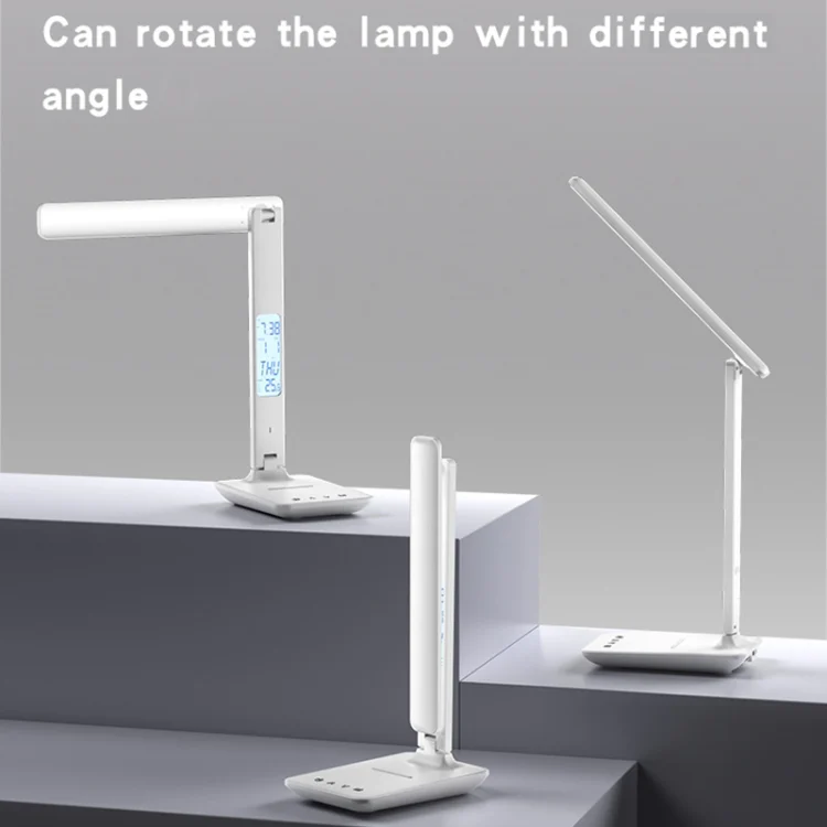 EDA006385201A_4.webp Yesido DS20 Multifunctional LED Desk Lamp Supports 10W Wireless Charging, EU Plug - Image 5