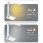 Yesido DS20 Multifunctional LED Desk Lamp Supports 10W Wireless Charging, EU Plug - Image 8