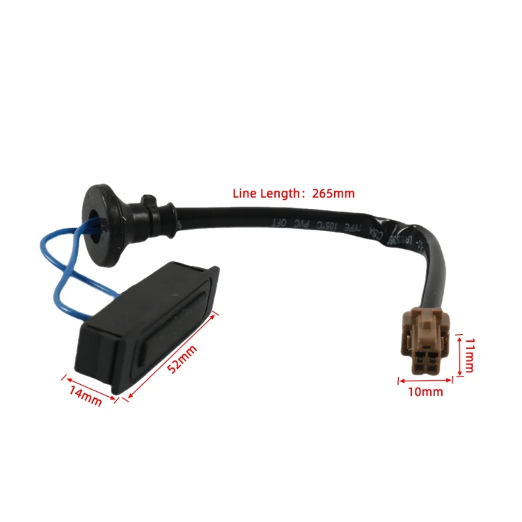 EDA006406701A_3.webp For Nissan Tiida Car Trunk Tailgate Switch 25380ED000 - Image 4
