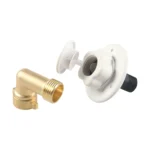 RV Water Inlet Check Valve Set with 90 Degree 3/4 Connector Adapter - Image 5