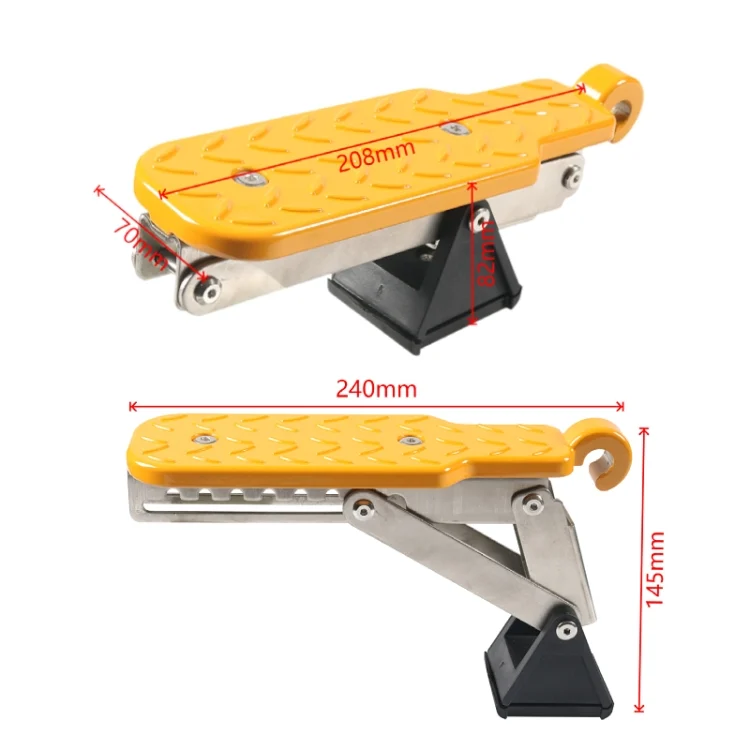 EDA006410401A_3.webp Car Door Aluminum Alloy Foot Pedal - Image 4