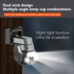 Q820 6MP 10X Binocular Zoom Dual Light Source Outdoor IP67 Waterproof WiFi Camera - Image 5