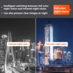 Q820 6MP 10X Binocular Zoom Dual Light Source Outdoor IP67 Waterproof WiFi Camera - Image 7