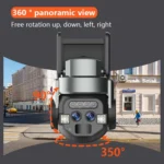Q820 6MP 10X Binocular Zoom Dual Light Source Outdoor IP67 Waterproof WiFi Camera - Image 8