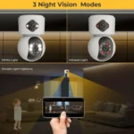 Y6204 4MP Zoom HD Indoor Waterproof Smart WiFi Camera - Image 4